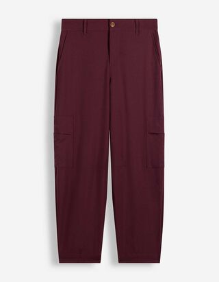 Cargohose - Pattentaschen - Lila