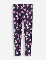 Leggings - Imprimeu allover - Albastru inchis