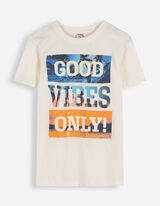 Shirt - Voorkantprint - wit