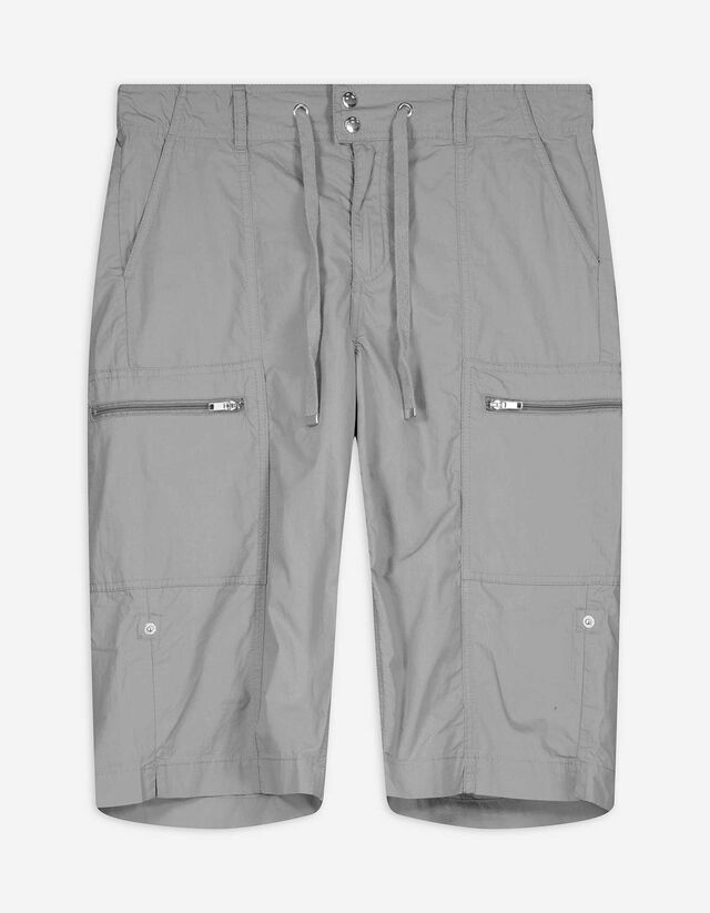 Cargoshorts - Fixierter Beinumschlag - hellgrün