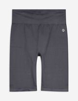 Pantaloncini da ciclista - Senza cuciture - grigio scuro
