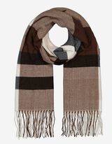 Sjaal - Wol look - wit