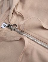 Kötött kardigán - Háromnegyedes ujjú - bézs