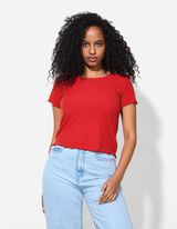 Tričko - Jednobarevné - cervena