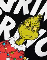 Bluză cu glugă - Grinch - Negru