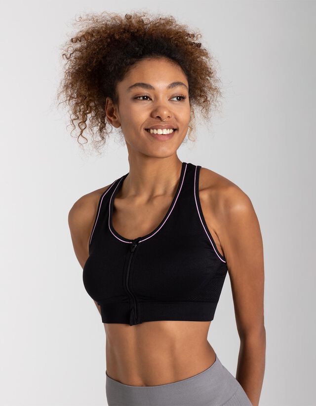 Bustier - Sneldrogend materiaal - zwart