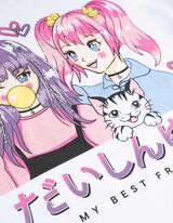 T-shirt - Hatsune Miku - wit