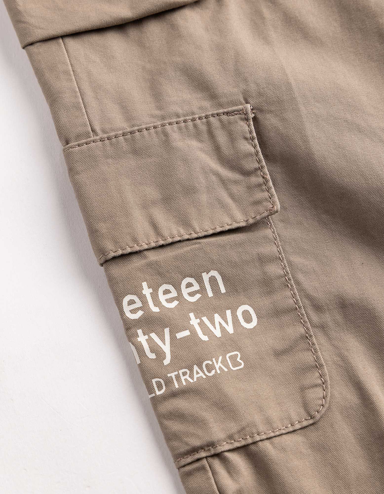 Cargo broek - Effen - Taupe