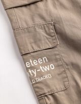 Cargo broek - Effen - Taupe