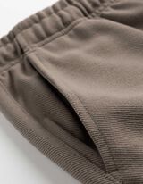 Jogpants - Kn&ouml;chellang - Braun