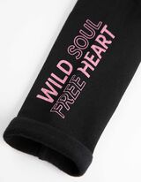 Súprava mikiny a legín - svetloseda