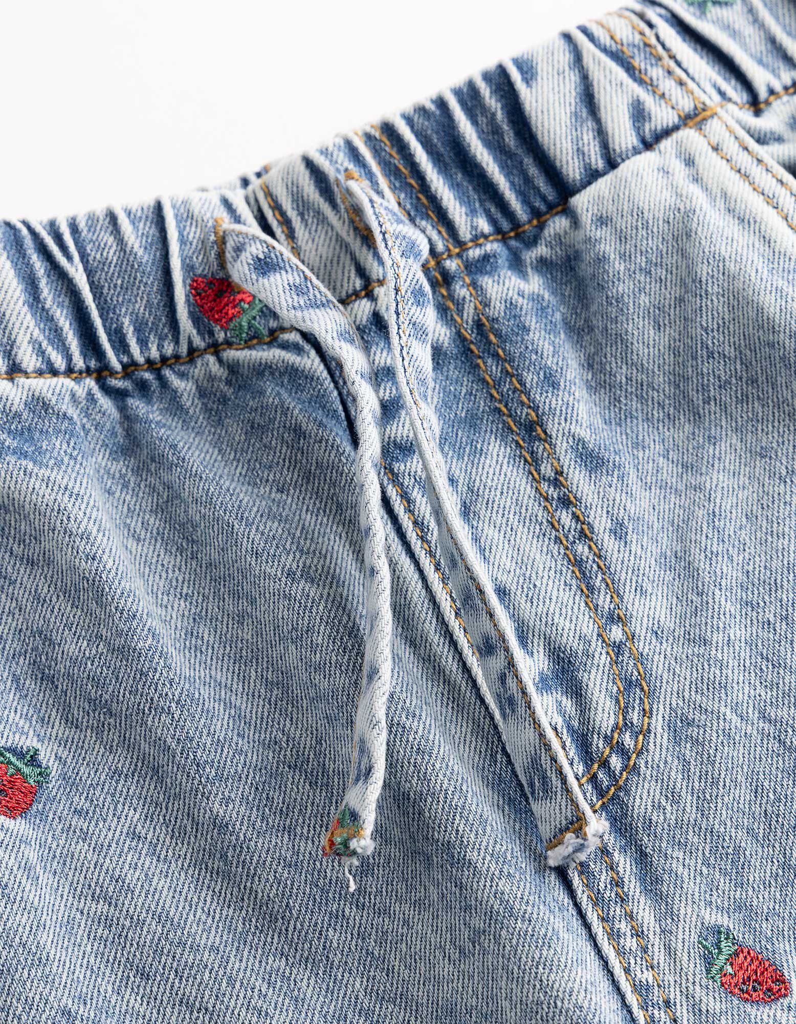 denim bleu moyen - Bleu clair
