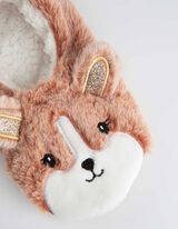 Pantofole - Suola antiscivolo - marrone chiaro