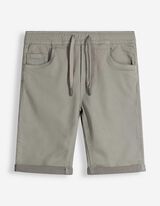 Bermuda  - Met stretch - grijs