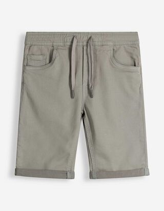 Bermuda  - Met stretch - grijs