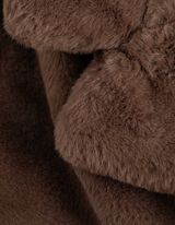 Kabát - Műszőrme - barna