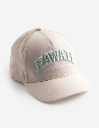 Basecap - Stickereien - hellgrau