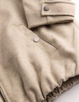 Blouson - Oversized Fit - Beige