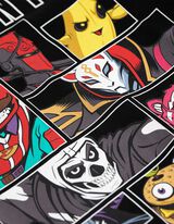 Hosszú ujjú felső - Fortnite - fekete