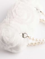 Brillenetui - Applikation - wei&szlig;