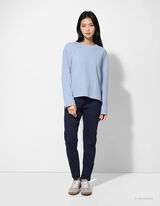 Pullover - Misto cotone - celeste