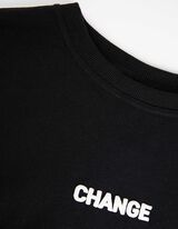 Mikina - Zadn&yacute; v&yacute;tlačok - cierna