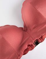 Bikinifelső - Fodros szeg&eacute;ssel - vil&aacute;gos barna