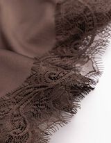 Midirock - einfarbig - dunkelbraun