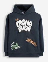 Sweatshirt - Oversized Fit - Dunkelblau