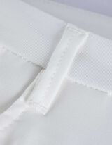 Nohavice - Straight Fit - biely