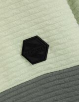 Sweatshirt - Color-Blocking - hellgrün