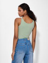 Top - Stretchanteil - t&uuml;rkis