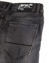 Jeans hlače - Nastavljiv spodnji rob - crna