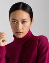 Džemper - Ruska kragna - ljubicasta