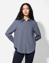 Bluse - Polyester - hellblau