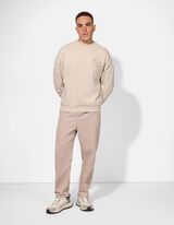 Sweatshirt - Print - beige