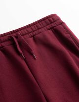 Jogginghose - Weites Bein - Beere