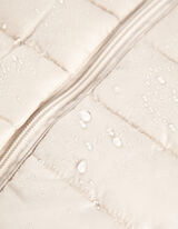 Jachetă matlasată - Rezistent la apă - Bej