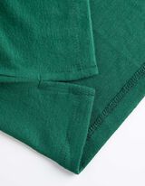 Marškinėliai ilgomis rankovėmis - LENZING™ ECOVERO™ - tamsiai zalias