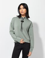 Džemperis - Raištelis - tamsiai zalias