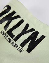 Pulover s kapuco - Prevelik kroj - svetlo zelena