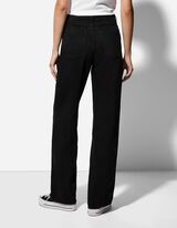 Jeans - Straight Fit - schwarz