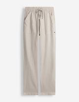 Hose - Leinen-Mix - Braun