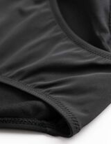 Bikinislip - einfarbig - schwarz