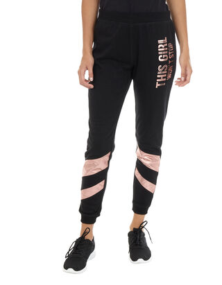 Damen Sweatpants mit Message-Print&nbsp;