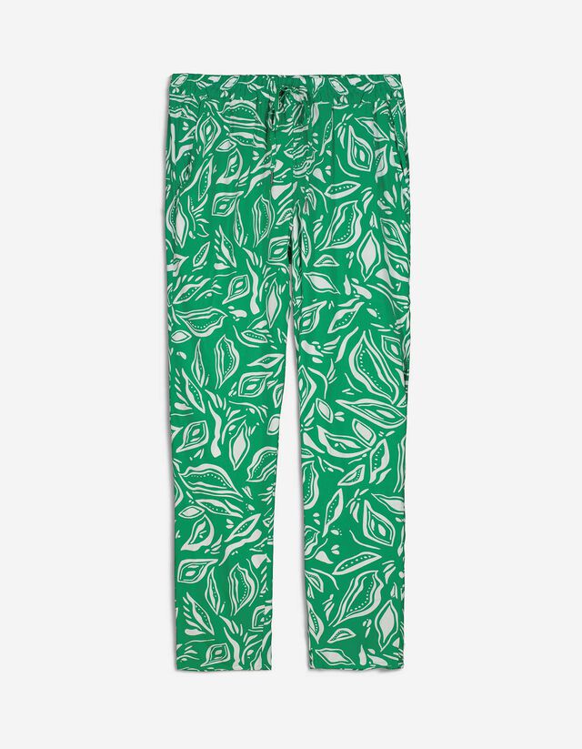 Pantaloni da jogging - LENZING™ ECOVERO™ - verde