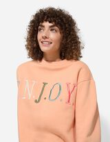 Meleg&iacute;tőfelső - H&iacute;mzett - vilagos piros