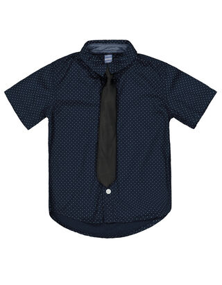 Jungen Hemd mit Krawatte