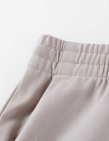 Kelnės - Kontrastingos medžiagos juostos - sviesiai pilkas