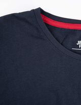 Majica kratkih rukava - Džep na prsima - tamno plava